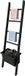 Relaxdays Handdoekladder - 50x170x21 cm - Zwart