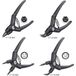 HAZET 1845/4 Circlip tangen Set - Meerkleurig