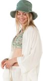 Barts Huahina Bucket Hat Groenlicht Katoen One Size