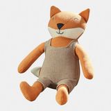 LOBERON Knuffeltje Fuzzlin oranje/grijs