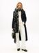 Merkloos Tommy Hilfiger Sjaal Acryl Herfst/Winter Unisex Volwassenen Donkergrijs/Zwart