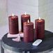 Rimfalla set de 4 bougies LED