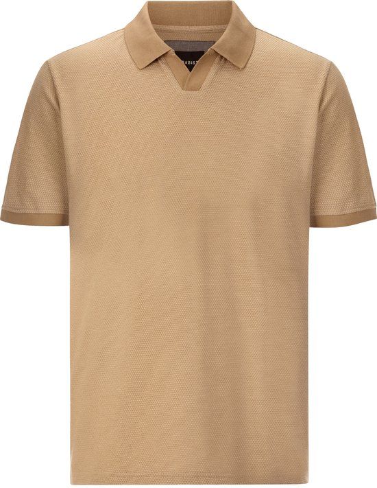 Babista heren Poloshirt - 44/46 - lichtbruin - Katoen/Polyester