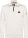 Petrol Industries Pull demi-zip pour homme Prairie du Chien Blanc Taille M