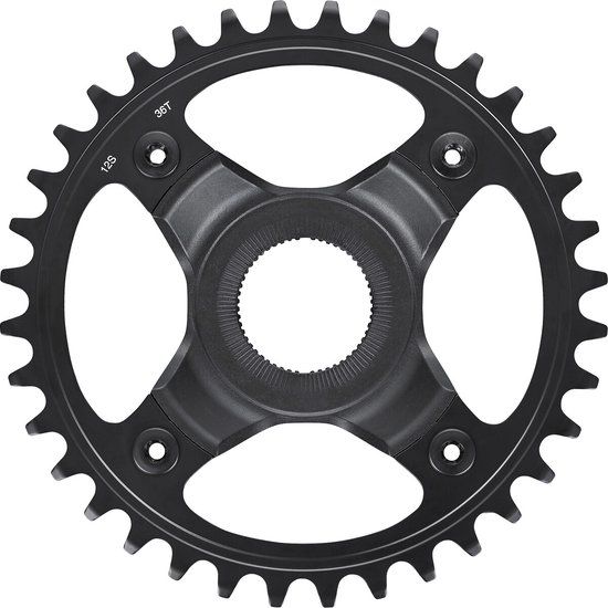 Shimano Steps SM-CRE70-12-B 36T Kettingblad Zwart