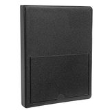Zink Window Cover Photo Album voor 4x6\" Prints - Houdt 72 foto's, zwart
