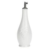 la Porcellana Menage Classic Vinager Bouteille en porcelaine Blanc 7,5 x 7,5 x 21 cm
