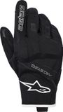 Alpinestars Moblast WP waterdichte motorhandschoenen Zwart/wit Maat M