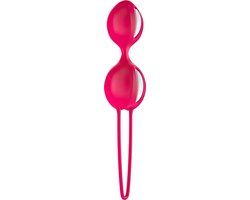 Fun Factory Smartball Duo Vaginaleballetjes Rood Siliconen 115 g