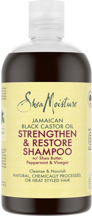 Shea Moisture Jamaican Black Castor Oil Strenghten & Restore Shampoo 384 ml