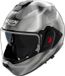 Nolan N120-1 Frenesia 374, casque modulaire, couleur: Gris/Gris Clair, taille: L