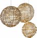 Loberon Ledbol set van 3 Thalindra goudkleurig