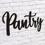 Pantry Teken Pantry Metalen Muur Decor voor Thuis Keuken Restaurant Koffie Shop Winkel Moderne Boerderij Muur Decor Housewarming Gift