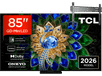TCL 85A400U QD-Mini-LED Ultra HD 4K 85" (2026) + Vogel's Vaste TV-beugel 40"-110" Max 100kg Zwart TV Bundle
