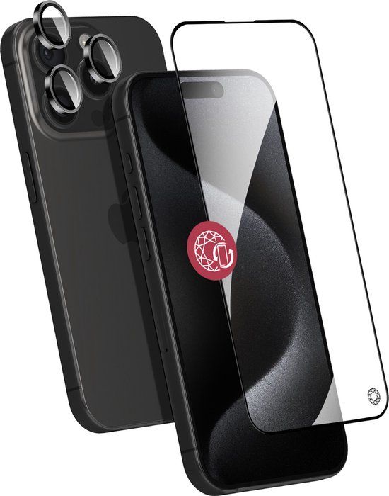FORCE CASE Screenprotector iPhone 15 Pro Max