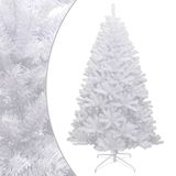 VidaXL Kunstkerstboom Wit 210 cm