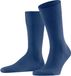 FALKE Sensitive Berlin met comfort tailleband wol katoen sokken heren blauw - maat 47-50