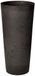 Arcadia Donkere houtskool marmeren S32DCM Contempo hoge ronde plantenbak, 43 bij 65 cm