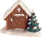 Goebel - Kerst Windlicht Boskapel Aardewerk 21cm