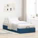 Maison Exclusive - Lit coffre sans matelas, bleu, 90x200 cm, rembourré