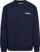 Hummel Hmljr Frame Crewneck Unisex Kinderen Katoen NIGHT SKY 110