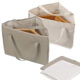 RUIPBOTE 2-set Hangeropslag Triangelzakhouder met Handvatten