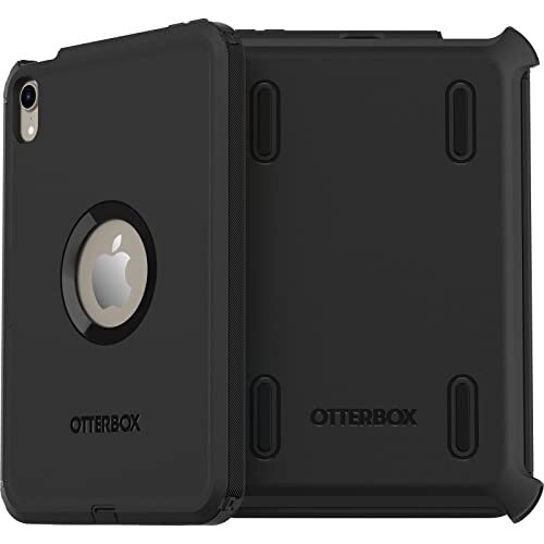 OtterBox voor Apple iPad Mini 8,3-Inch (6e gen 2021), Superieure Robuuste Val Bescherming Hoesje, Defender Series, Zwart - Zonder Verpakking