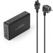 Hama Laadstation 5 poorten, GaN/PD, 4xUSB-C/1xUSB-A,240W,zwart