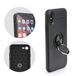 cofi1453® Housse de téléphone premium, coque discrète, coque bumper, anneau rotatif, TPU, support à 360 degrés, support, magnétique, adapté à une utilisation en extérieur, pour Huawei Y6 2019
