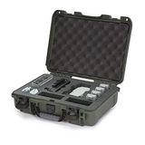 Nanuk 910 waterdichte harde hoes met schuimrubberen inzetstuk voor DJI Mini SE Fly More Kit - olijfgroen