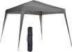 TRUUSK Vouwpaviljoen 2,4x2,4m - Partytent met UV-bescherming - Grijs