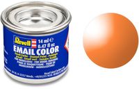 Revell Hobbyverf Enamel verf - #730 Orange - Clear - Enamel - Verf potje - 14 ml