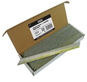 Tacwise 0404 Type DA 15G / 38 mm Angled Galvanized Nails, D-Head, 4000 pcs, Silver