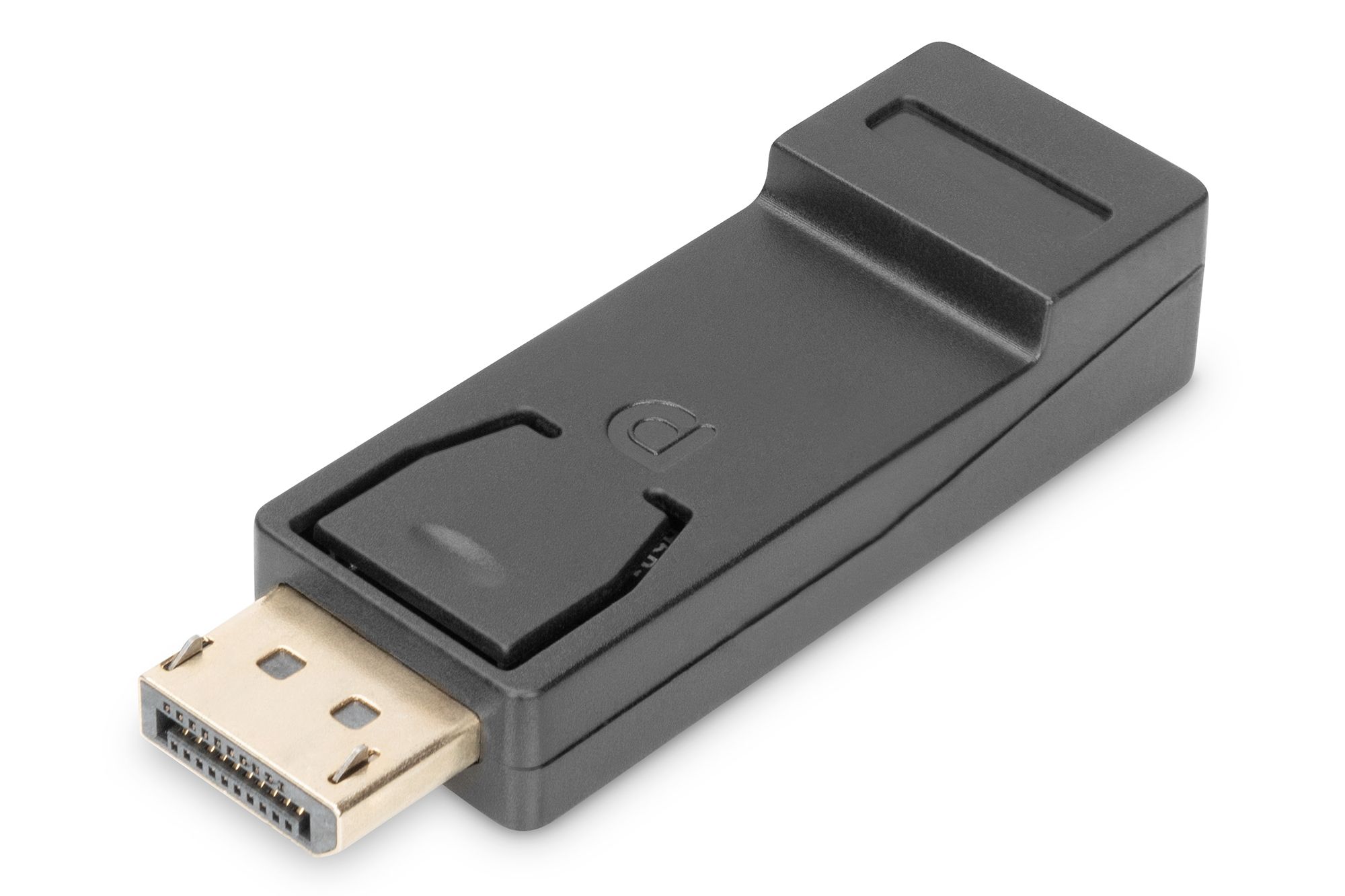 Digitus DB-340602-000-S DisplayPort naar HDMI Adapter - Zwart
