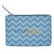 DRAEGER Paris Belle Gosse klein zakje met ritssluiting, 20 x 13 cm, blauw, opbergtas, make-uptas, schoonheidsaccessoires, reisformaat, cadeau-idee voor dames