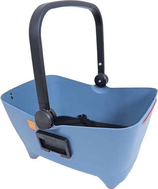 Basil Buddy Hondenfietsmand KF - Voorop - Blauw - 48x37x28 cm - 5 kg - Inclusief Bevestigingssysteem