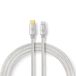 Nedis CCTB39650AL10 - Aluminium - 1 m