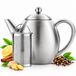VajaTRends Vaja Theepot Valerie RVS - 1,2 Liter