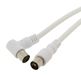 VoltShine Aansluiting - kabel RG59 wit 1