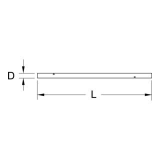 KS Tools BRONZEplus draaistift Ø 36mm, 100mm - voor binnen-zeskant sleutels - 1 stuk