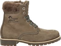 Panama Jack Panama 03 Dames Veterboots Bruin Nobuck Grijs Maat 39