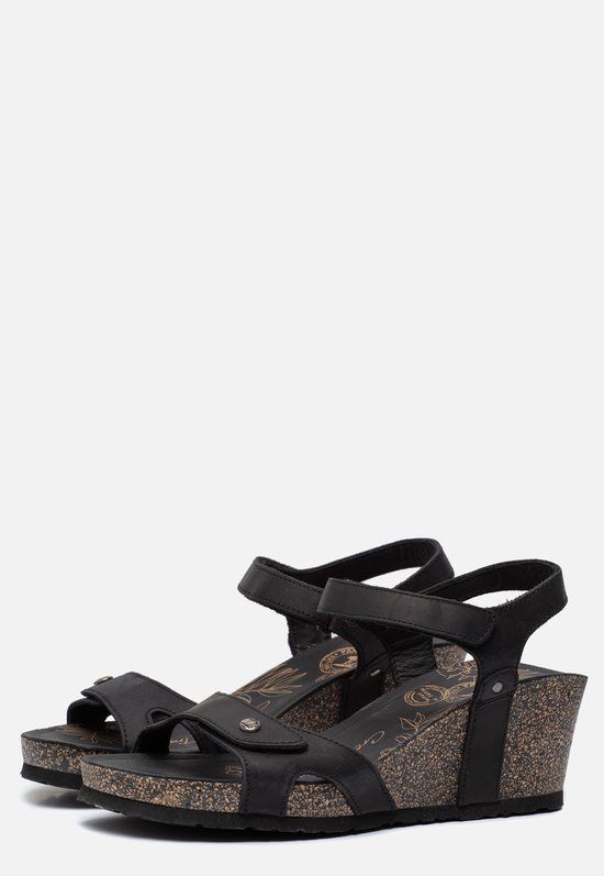 Panama Jack Julia Basics B1 Sandalen Zwart - Maat 36