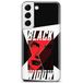 ERT GROUP mobiel telefoonhoesje voor Samsung S22 origineel en officieel erkend Marvel patroon Black Widow 012