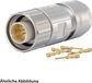 HUMMEL SET, inclusief connectoren M16, kabelconnector, krimpklem rechte uitvoering, aantal polen: 18, lange versie, kabelaansluiting