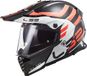 LS2 MX436 Pioneer Evo Adventurer Zwart/Wit XXL