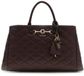 GUESS Frances Girlfriend Satchel Handtas Bruin