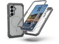 Urban Armor Gear Trooper Backcover met Magneet geschikt voor Samsung Galaxy S26 Plus - Ash Clear