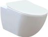 Creavit Toilet Freedom sans bride blanc brillant