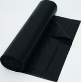 DEISS Vuilniszakken Premium 120 liter Zwart HDPE 60 micron 25 stuks