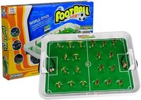 Mini tafelvoetbal - Tafelvoetbalspel - 50x36x10cm - 22 spelers - Groen - Kunststof - 6+ jaar